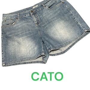 Cato Blue Jean Shorts size 16w
BIN C